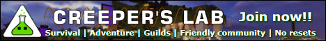 Creepers Lab server banner