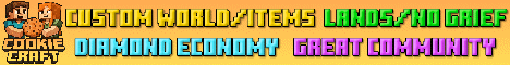 CookieCraft SMP server banner