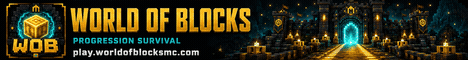 World of Blocks server banner